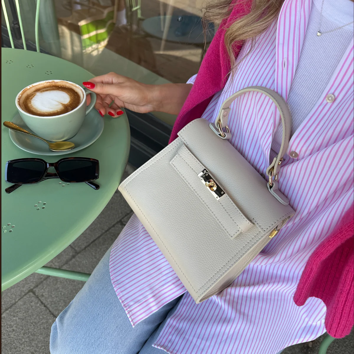 Polly Top Handle Bag - Image 23