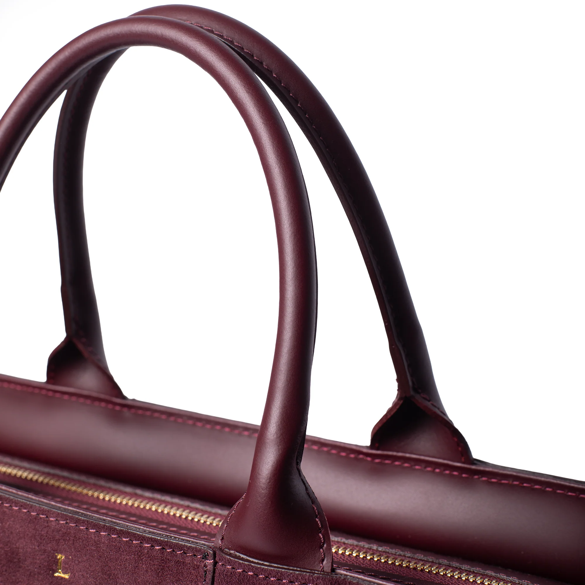 Suede Little Lettie Tote Outlet - Image 5