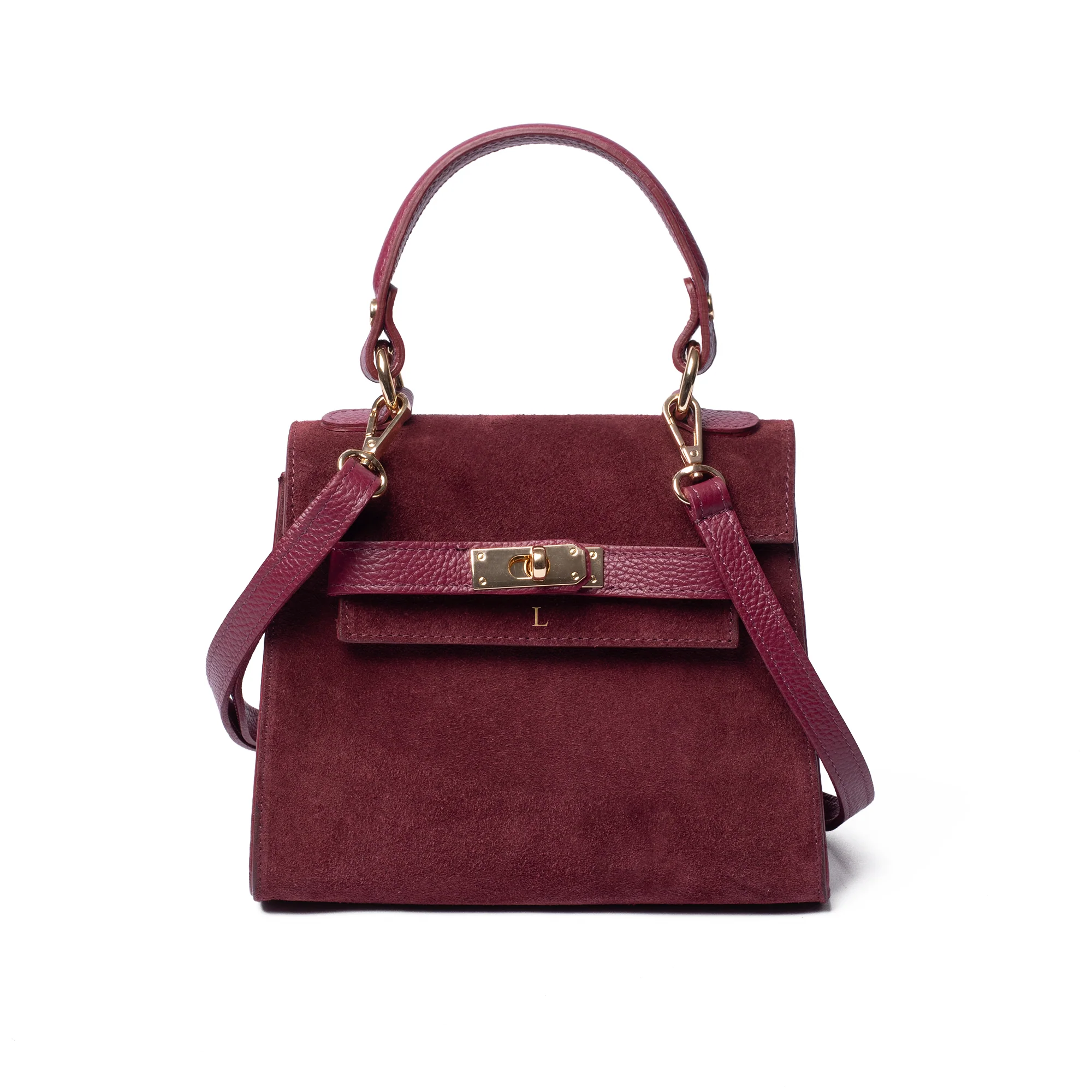 Suede Polly Top Handle - Image 12